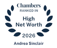 Andrea Sinclair Chambers High Net Worth